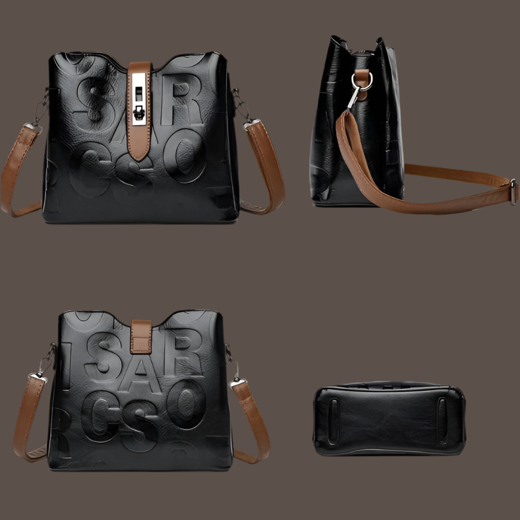 Petit Sac à Bandoulière Femme à Fermoir Tendance