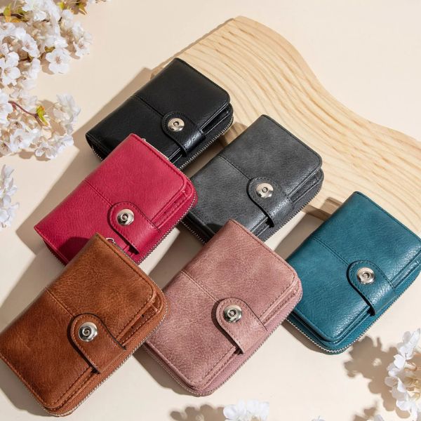 Portefeuille Court Vintage RFID