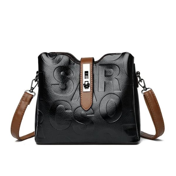Petit Sac à Bandoulière Femme à Fermoir Tendance