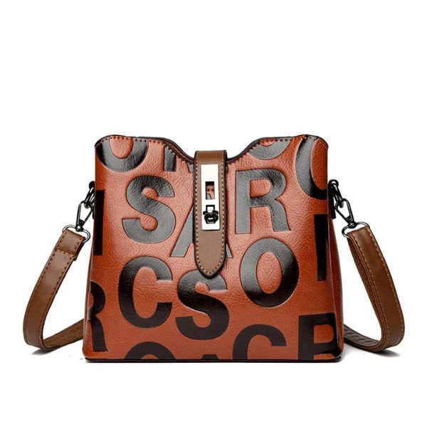 Petit Sac à Bandoulière Femme à Fermoir Tendance