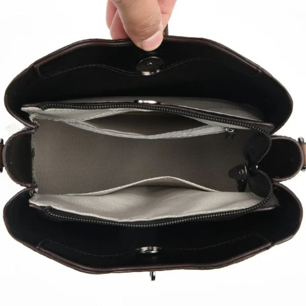 Petit Sac à Bandoulière Femme à Fermoir Tendance