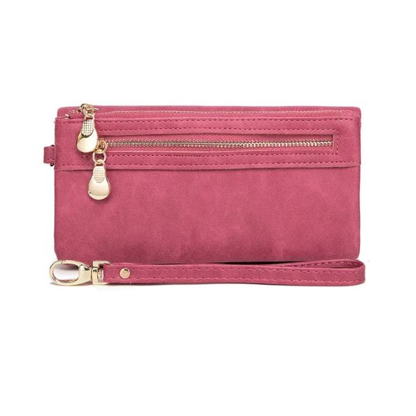Portefeuille Long Femme Style Vintage