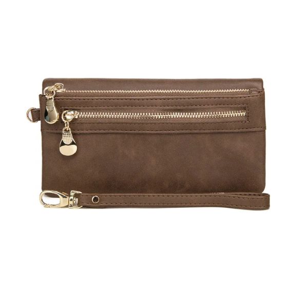 Portefeuille Long Femme Style Vintage