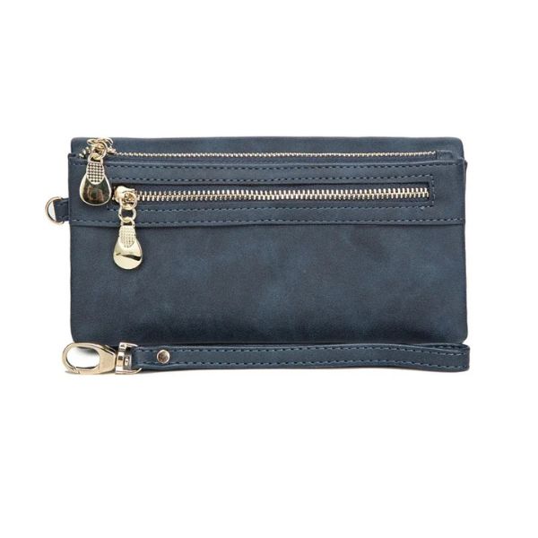 Portefeuille Long Femme Style Vintage