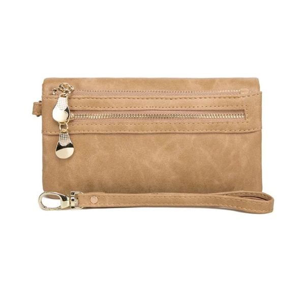 Portefeuille Long Femme Style Vintage