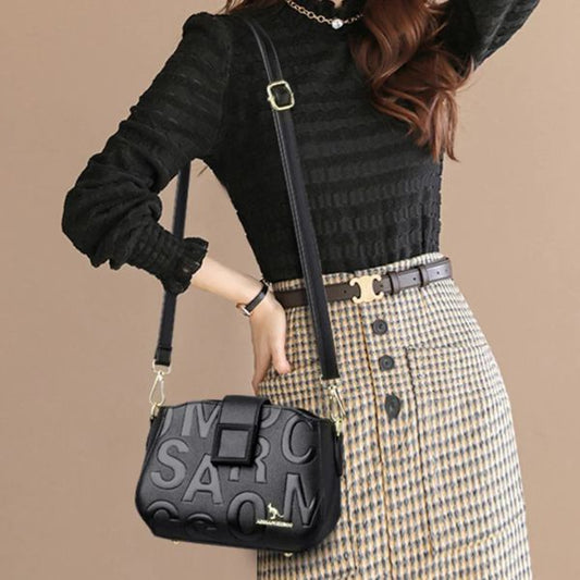 Sac Bandoulière Boucle Carrée