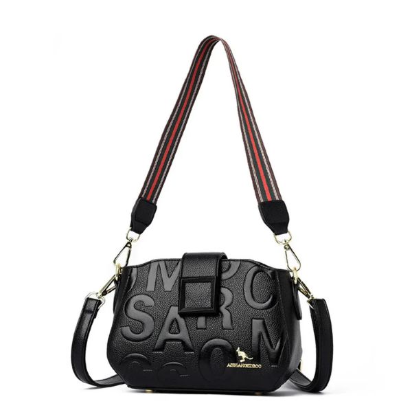 Sac Bandoulière Boucle Carrée