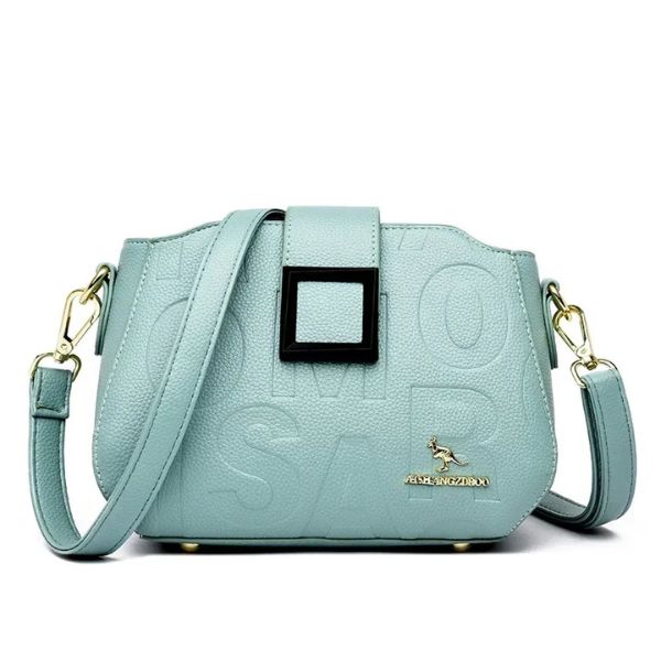 Sac Bandoulière Boucle Carrée