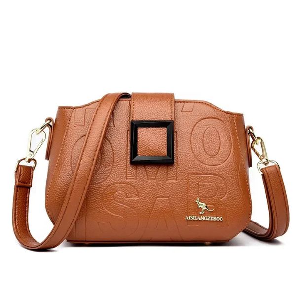 Sac Bandoulière Boucle Carrée