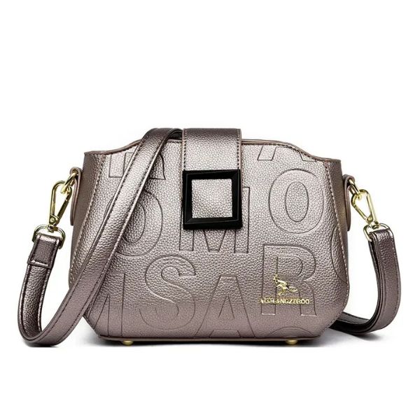 Sac Bandoulière Boucle Carrée