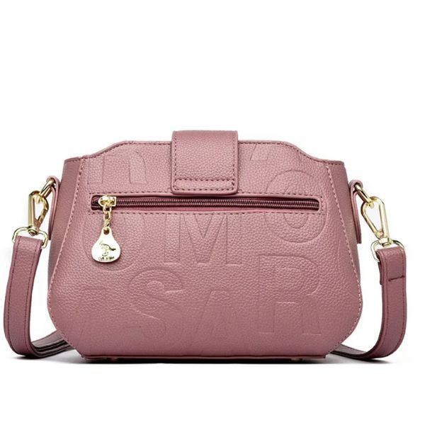 Sac Bandoulière Boucle Carrée