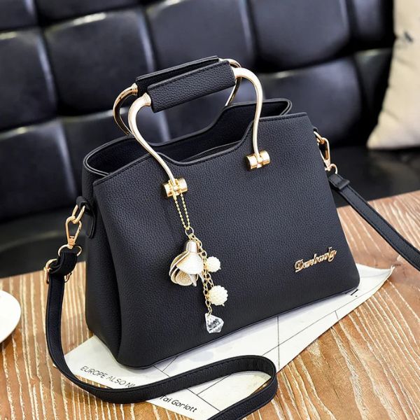 Sac Bandoulière Luxe – Cuir PU & Style Vintage