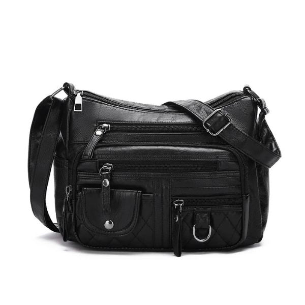 Sac Bandoulière Multi-Poches Style Décontracté