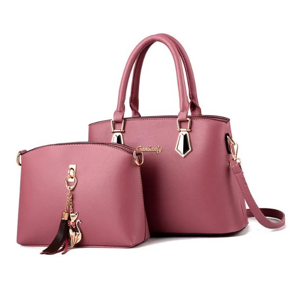 Sac Cabas Femme 2 Pièces Style Élégant et Pratique