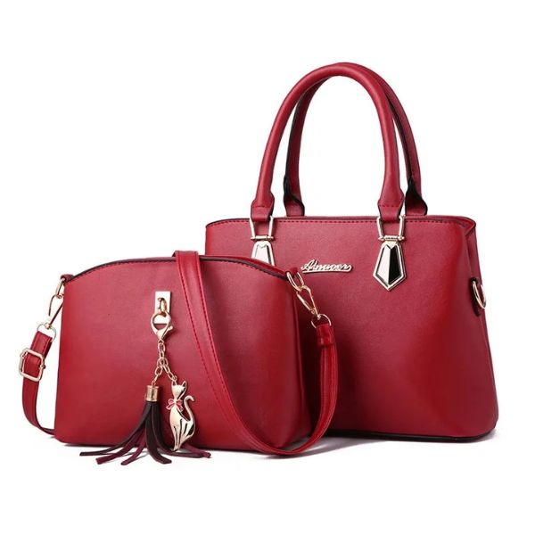 Sac Cabas Femme 2 Pièces Style Élégant et Pratique