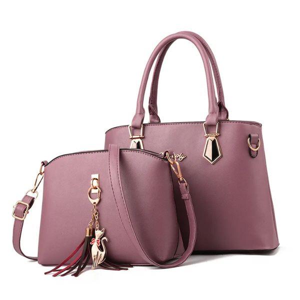 Sac Cabas Femme 2 Pièces Style Élégant et Pratique