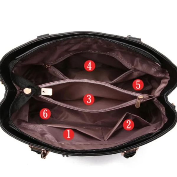 Sac Cabas Femme 2 Pièces Style Élégant et Pratique