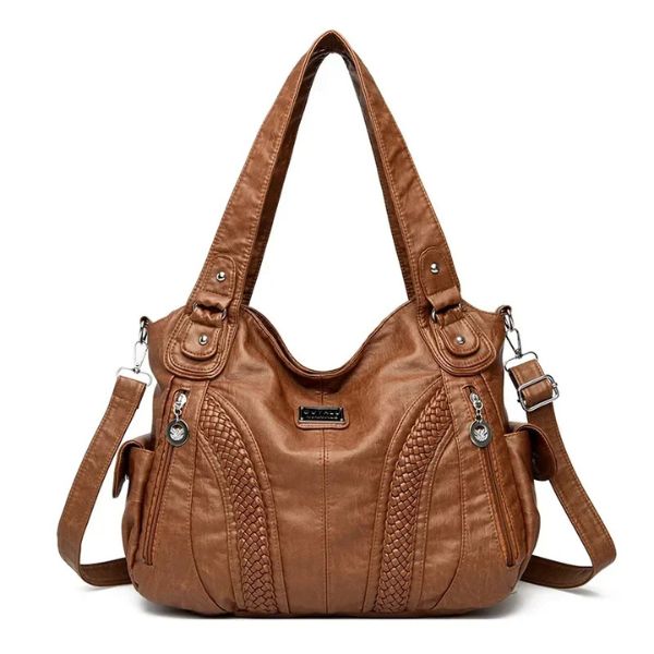 Sac Cabas Femme en Cuir Véritable Souple – Grande Capacité