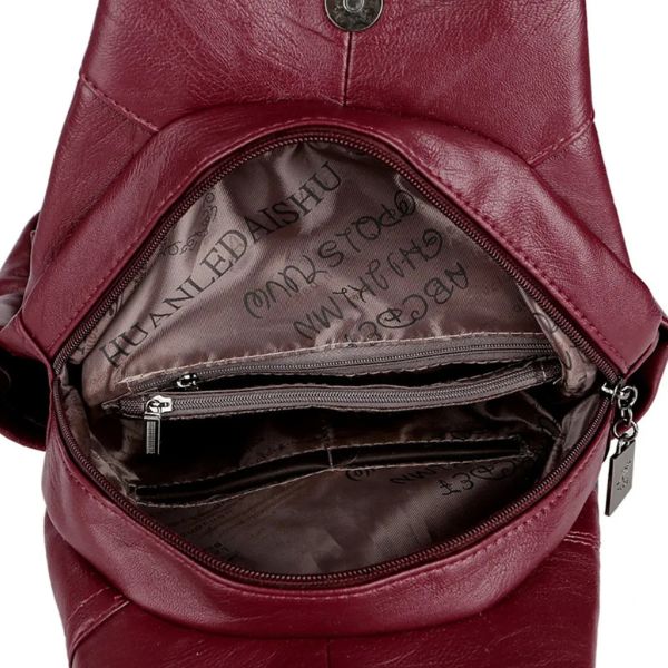 Sac à dos Femme en Cuir Véritable – Style Urbain & Tendance