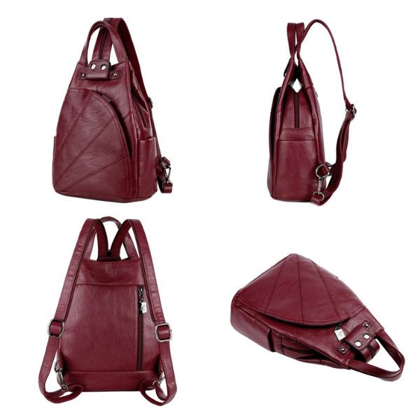Sac à dos Femme en Cuir Véritable – Style Urbain & Tendance