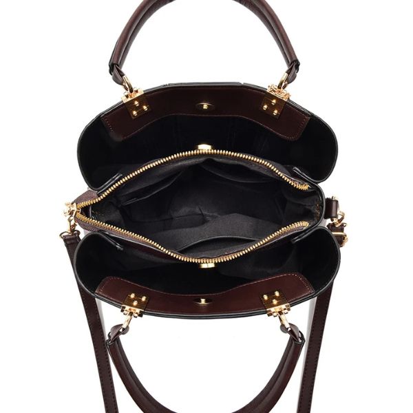 Tote Main Minimaliste - Cuir Souple & Grand Volume