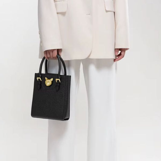 Mini Sac à Main Chat Élégant