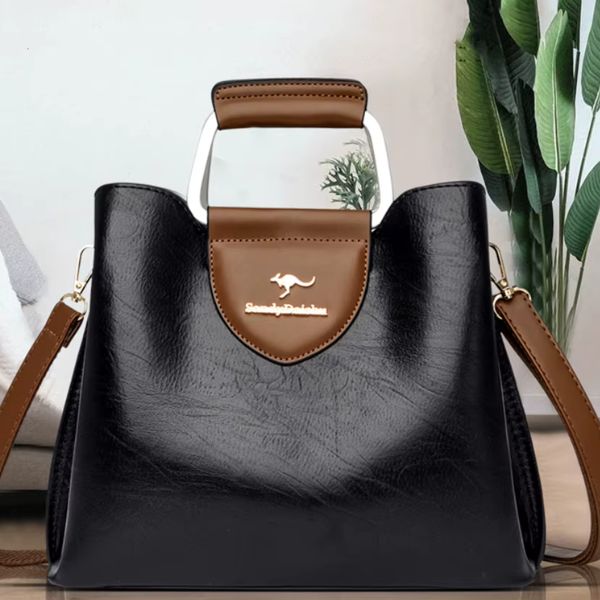 Sac à Main en Cuir Premium avec Bandoulière