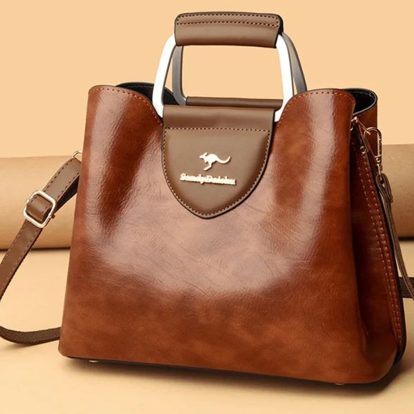 Sac à Main en Cuir Premium avec Bandoulière