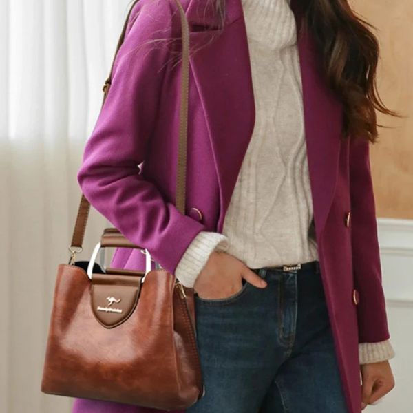 Sac à Main en Cuir Premium avec Bandoulière