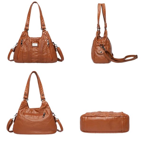 Sac à Main Souple en Cuir Véritable