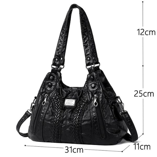 Sac à Main Souple en Cuir Véritable