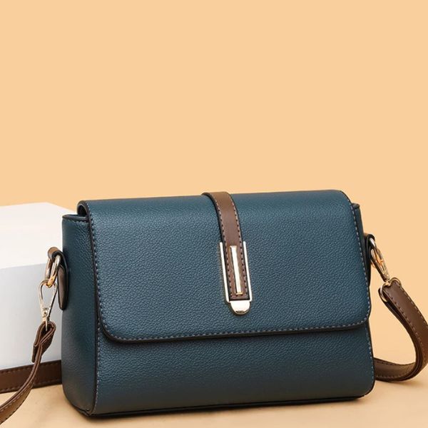 Sac Bandoulière Compact en Cuir PU