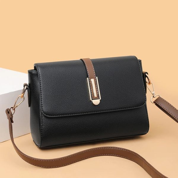 Sac Bandoulière Compact en Cuir PU