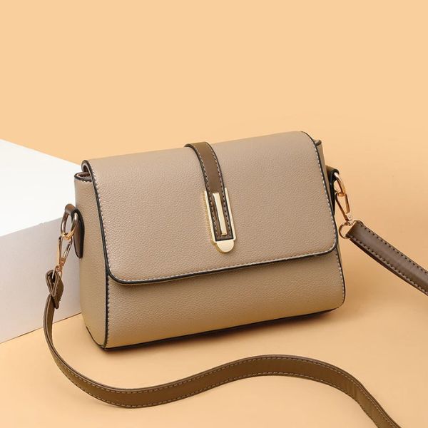 Sac Bandoulière Compact en Cuir PU