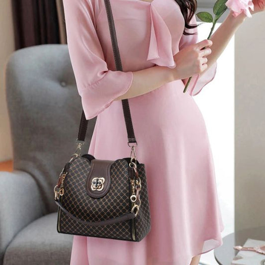 Sac Seau à Motifs Géométriques