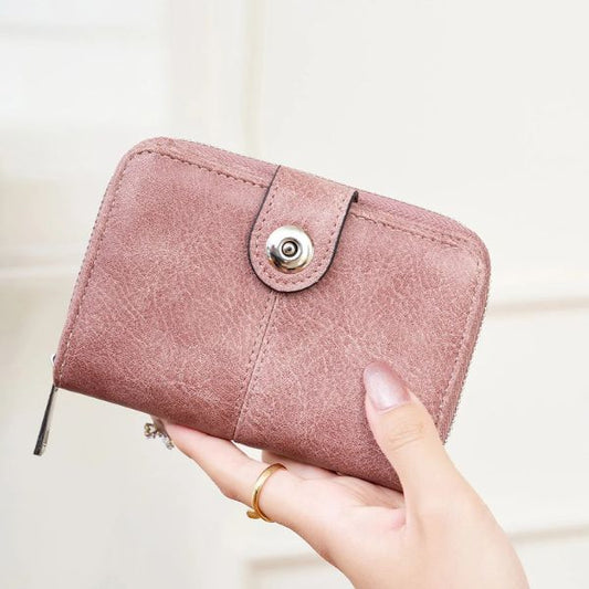 Portefeuille Court Vintage RFID