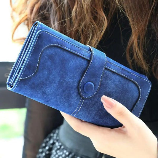 Portefeuille Long Femme Élégance Vintage