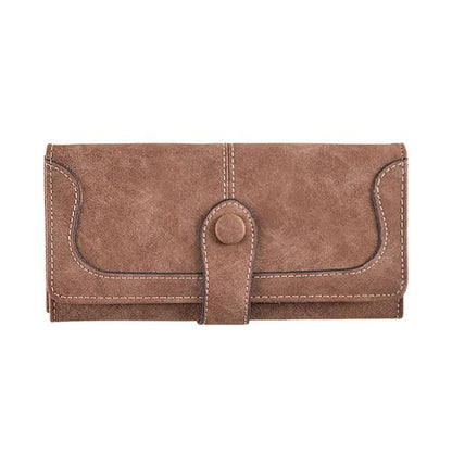 Portefeuille Long Femme Élégance Vintage