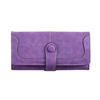 Portefeuille Long Femme Élégance Vintage