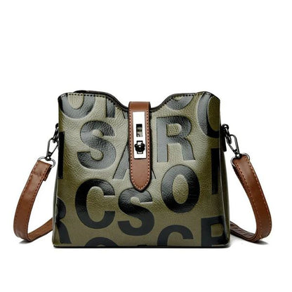 Petit Sac à Bandoulière Femme à Fermoir Tendance