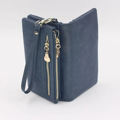 Portefeuille Long Femme Style Vintage