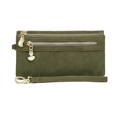 Portefeuille Long Femme Style Vintage