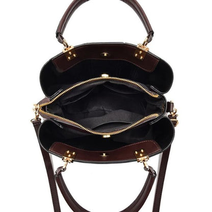 Tote Main Minimaliste - Cuir Souple & Grand Volume