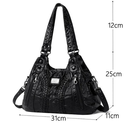 Sac à Main Souple en Cuir Véritable