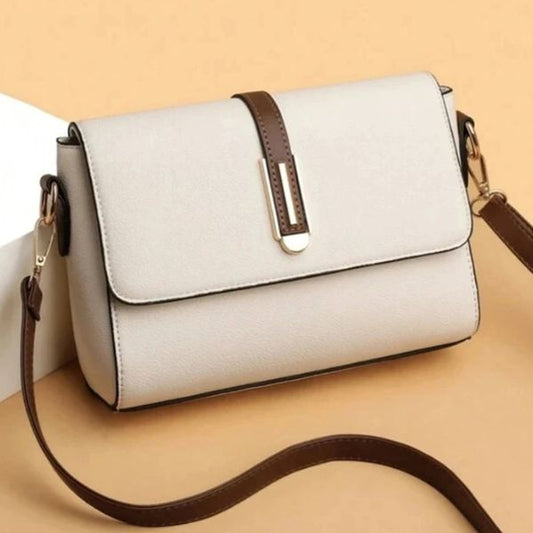 Sac Bandoulière Compact en Cuir PU